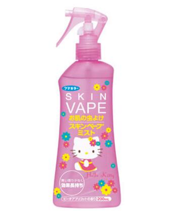 skin vape hellokitty 儿童驱蚊液 200ML(不允许提交DZT,日中)10的整数倍购买