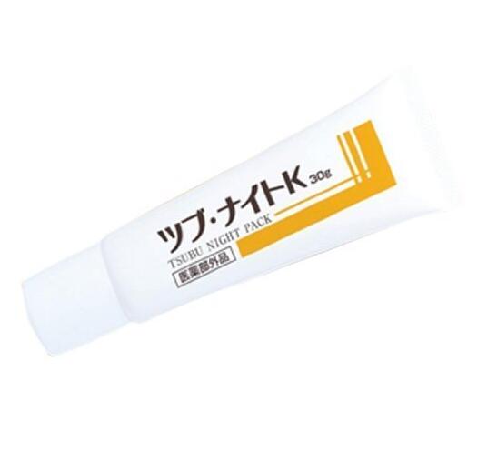 国内现货 Tsubu night pack目元去除眼部角质去脂肪粒眼霜30g