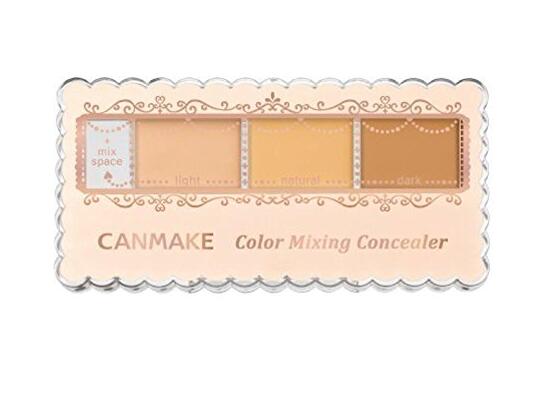 国内现货 canmake 井田三色混合滋润遮瑕01色号 3.9g