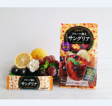国内现货 日东奶茶 混合水果茶 10条装